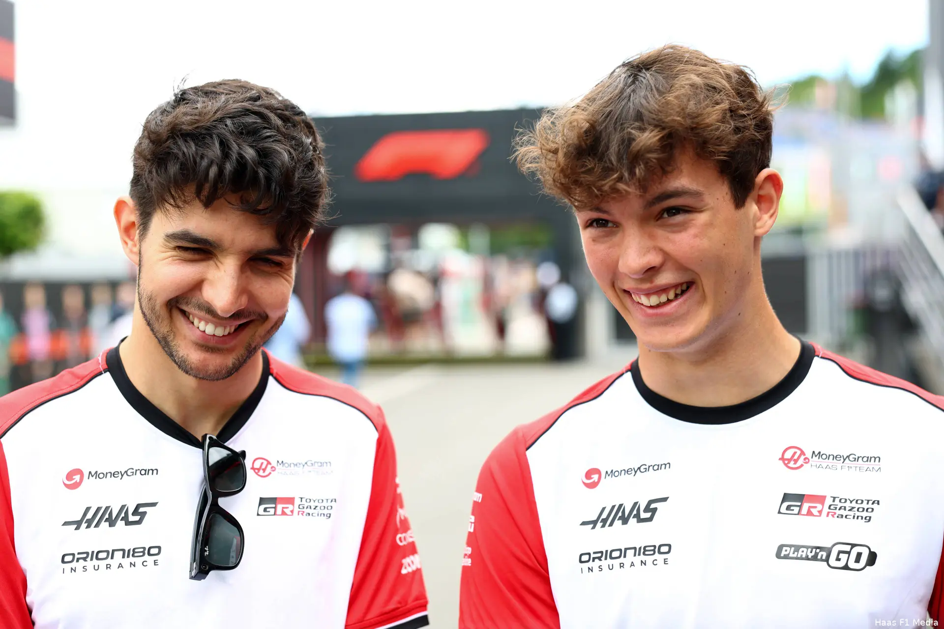 esteban ocon oliver bearman haas gp oostenrijk 2025 zaterdag