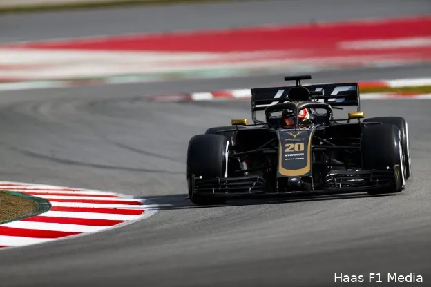 HaasTestBarcelona Magnussen