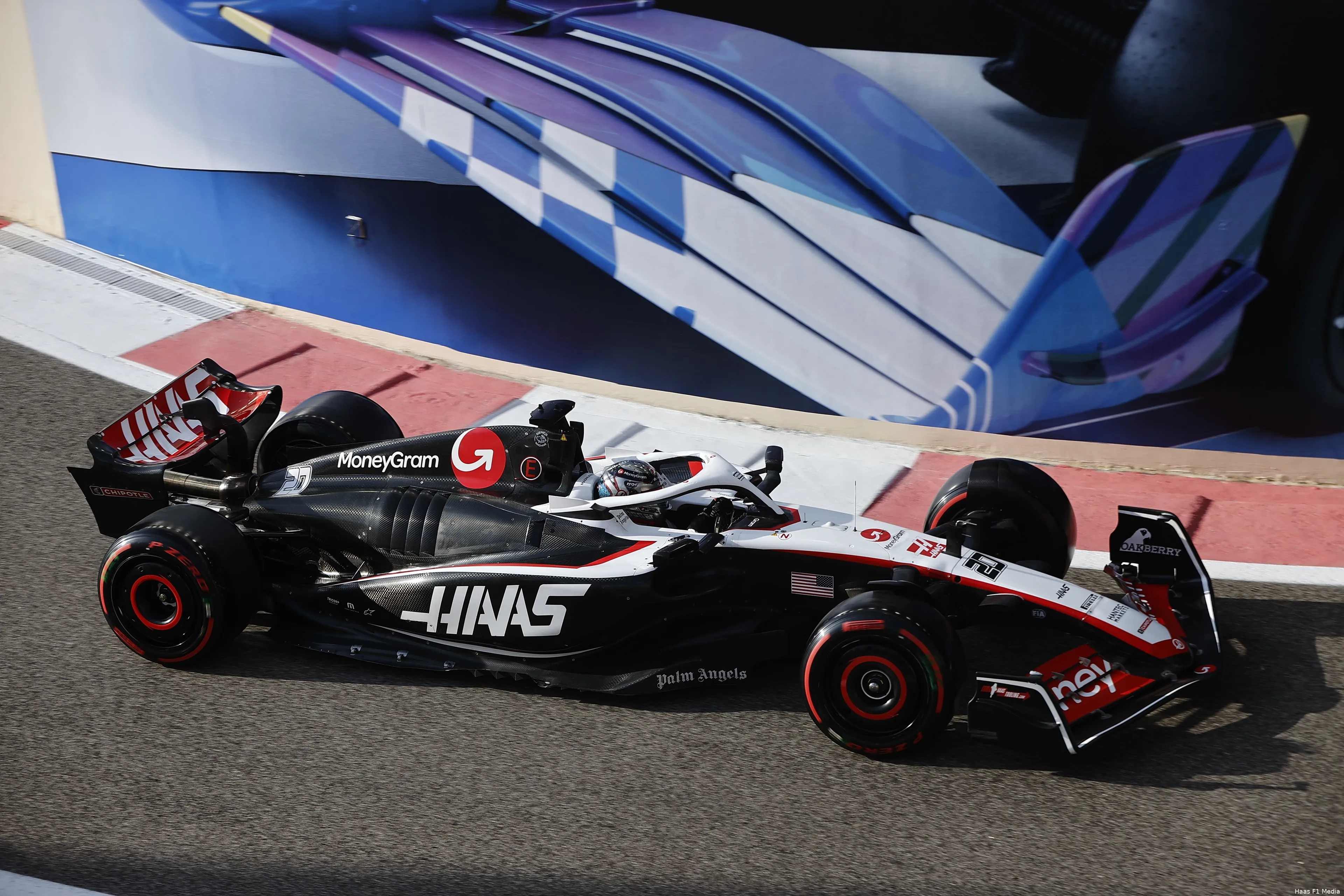 kevin magnussen haas abu dhabi vf23 2
