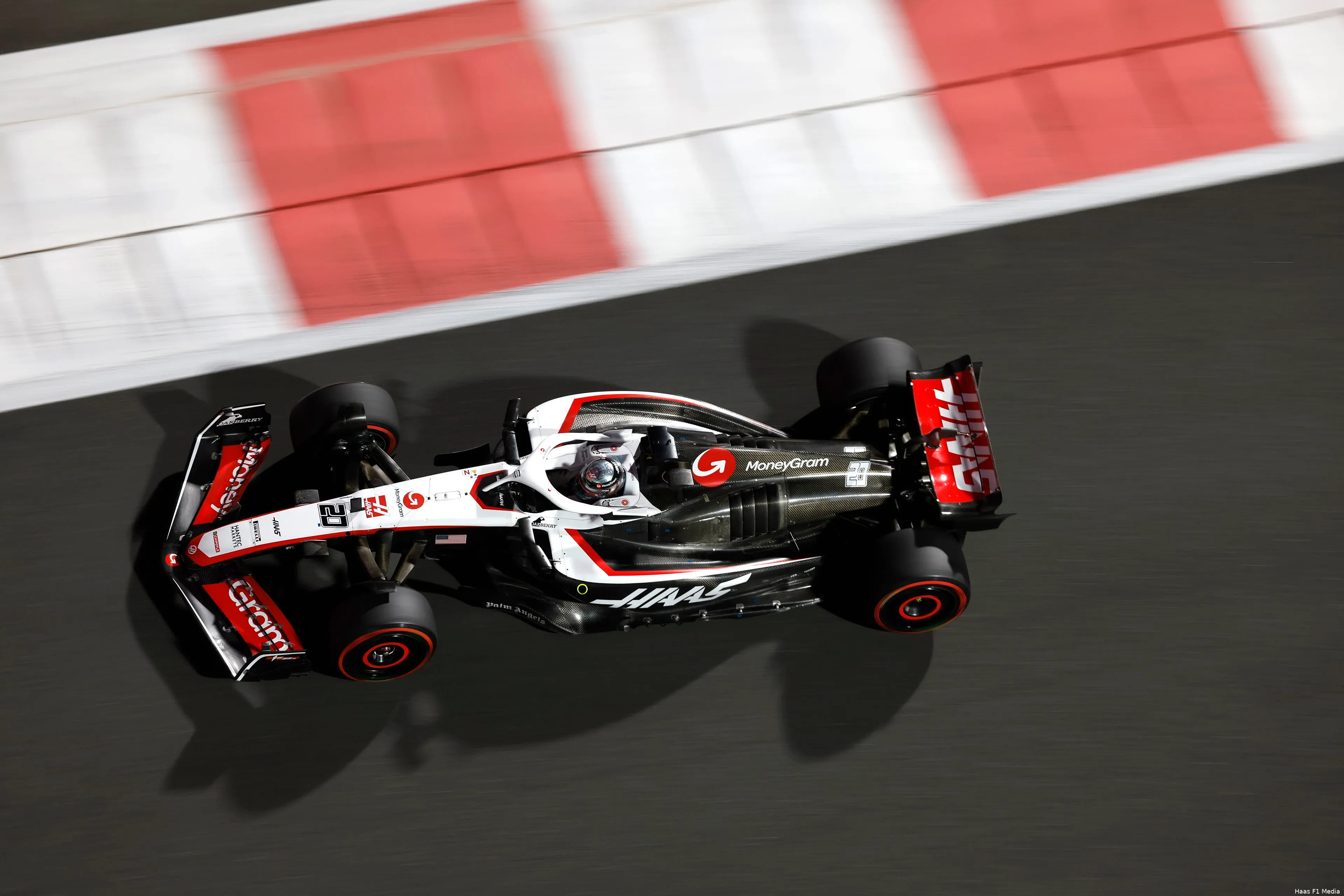 kevin magnussen haas abu dhabi vf23 3