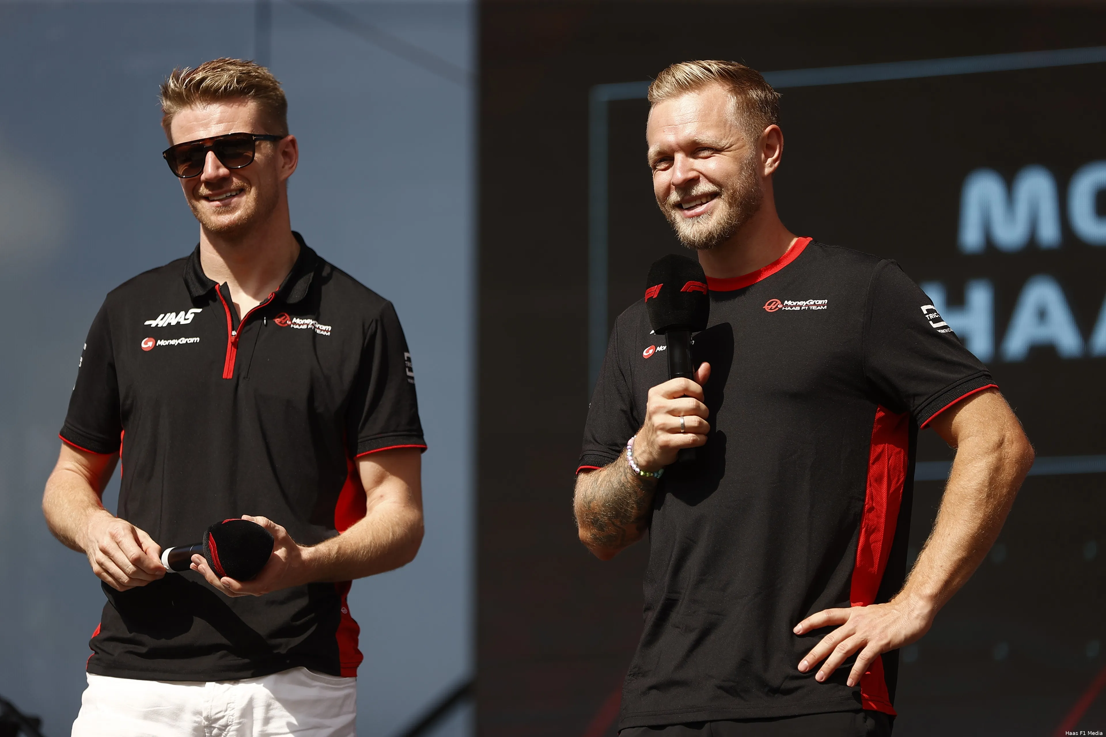 nico hulkenberg haas abu dhabi kevin magnussen