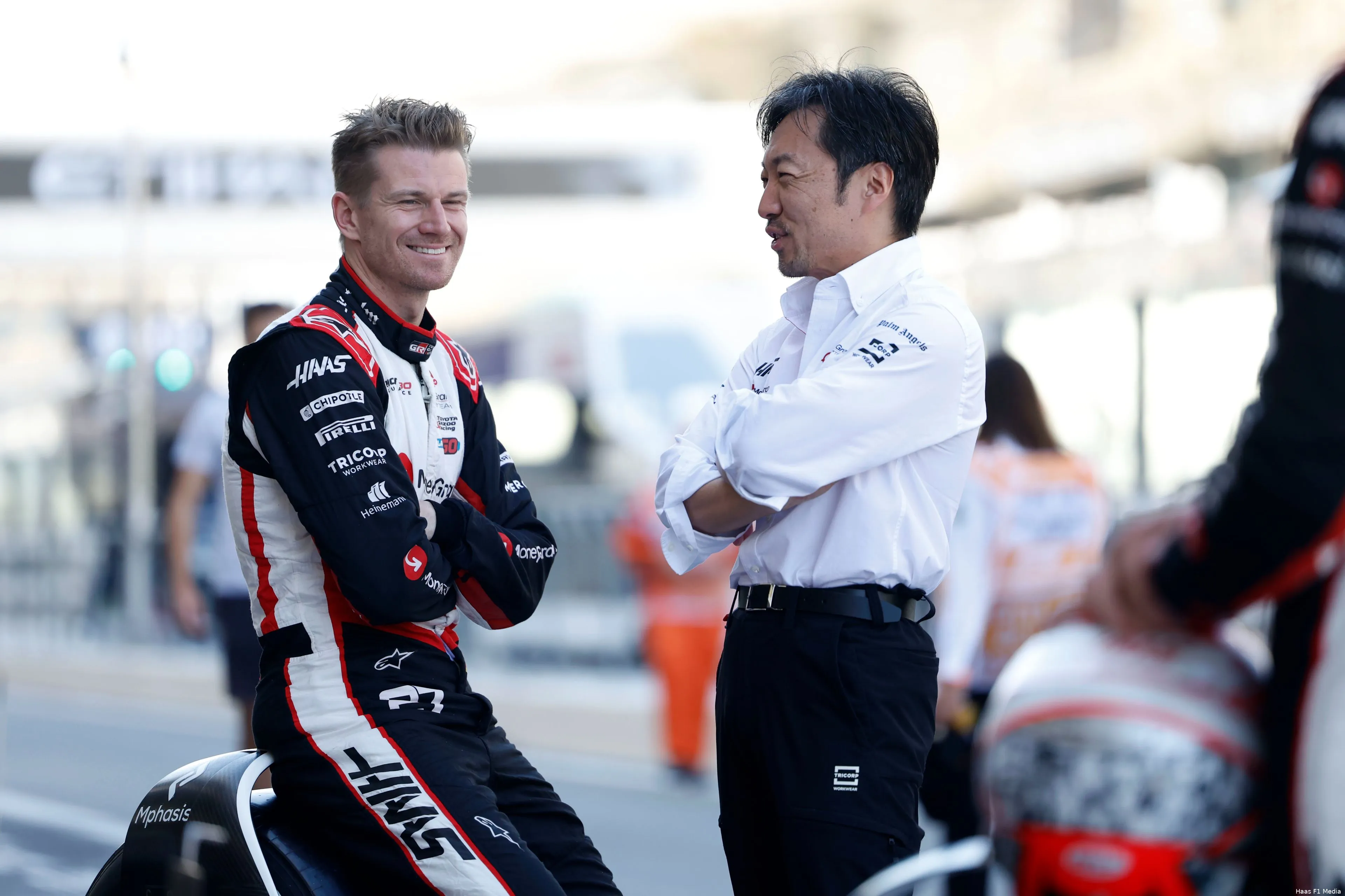 nico hulkenberg haas abu dhabi 2