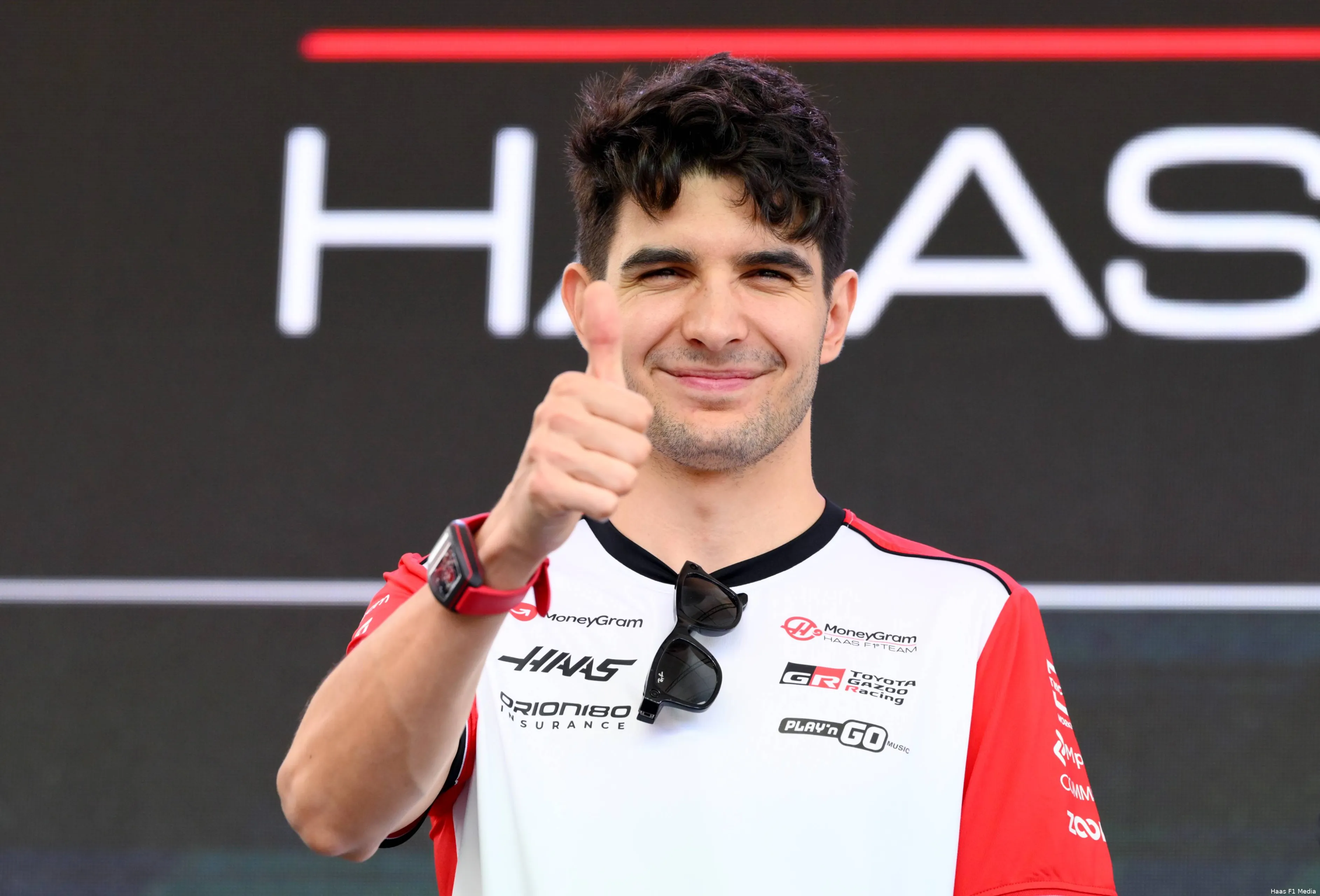 esteban ocon haas gp hongarije 2025 zaterdag