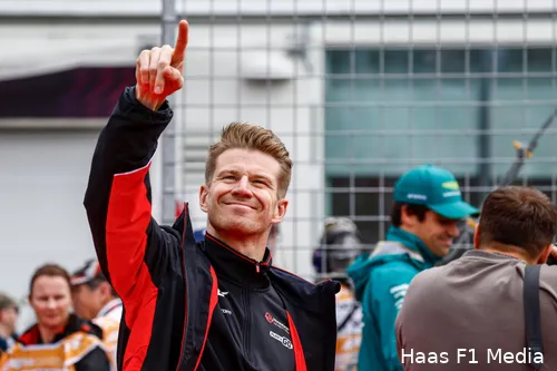 <i>Nico Hülkenberg is de eerste coureur die getekend heeft voor Sauber, vanaf 2026 actief in de sport onder de naam Audi. (Foto: Haas F1 Team)</i>