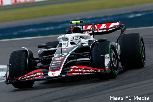 Hülkenberg leverde opnieuw een uitstekende prestatie voor Haas.
