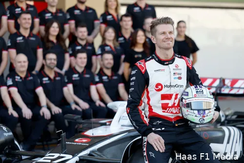nico hulkenberg haas abu dhabi 1