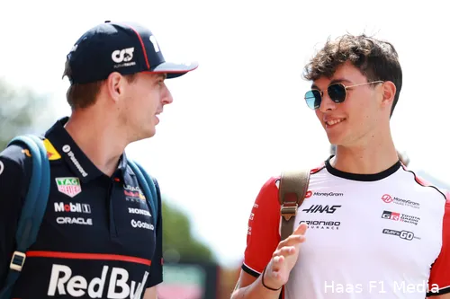 haas ollie bearman max verstappen red bull gp emilia romagna imola 2025 vrijdag