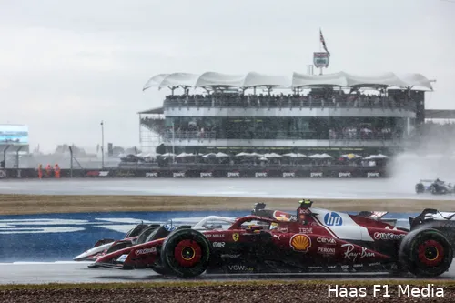 esteban ocon haas lewis hamilton ferrari gp groot brittannie 2025