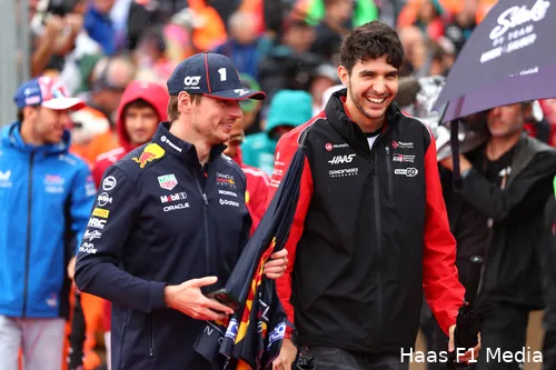 esteban ocon haas max verstappen red bull racing gp groot brittannie 2025