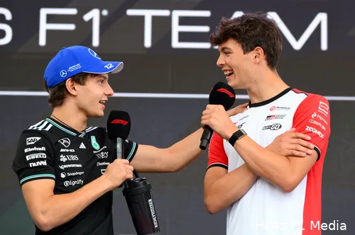 oliver-bearman-haas-andrea-kimi-antonelli-mercedes-gp-hongarije-2025-zaterdag