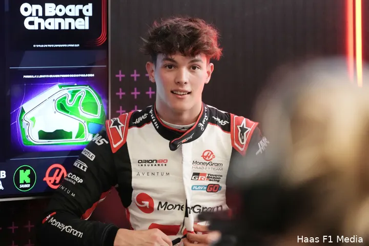 Bearman werd vroeg in het 2024-seizoen al bevestigd voor Haas in 2025.