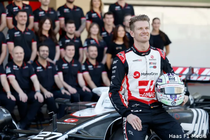 nico hulkenberg haas abu dhabi 1
