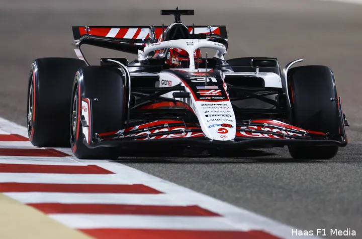 haas esteban ocon gp bahrein zaterdag 2025 2