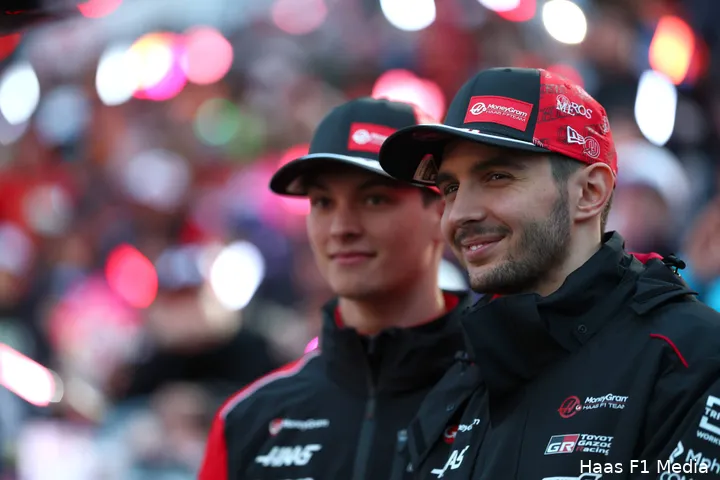 haas esteban ocon oliver bearman 2025 gp japan zondag