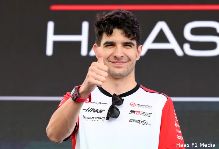 <i>Ocon voelt zich thuis bij Haas en kijkt uit naar het technische circuit van Zandvoort.</i>