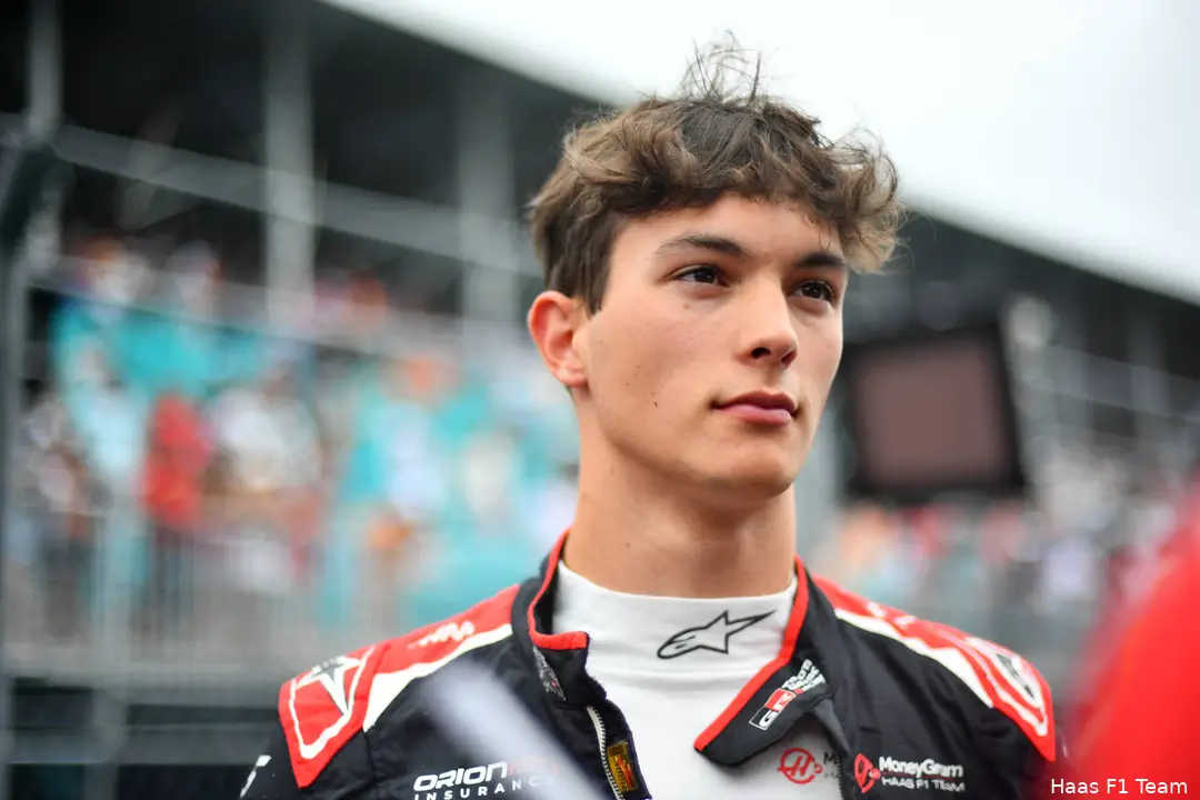 haas oliver bearman gp miami zaterdag 2025 2
