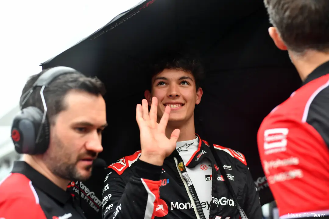 haas oliver bearman gp miami zaterdag 2025