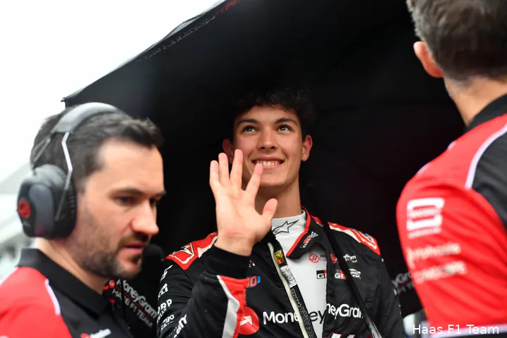 haas oliver bearman gp miami zaterdag 2025