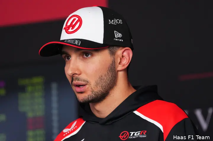 esteban ocon-haas-2026-belgie-zaterdag