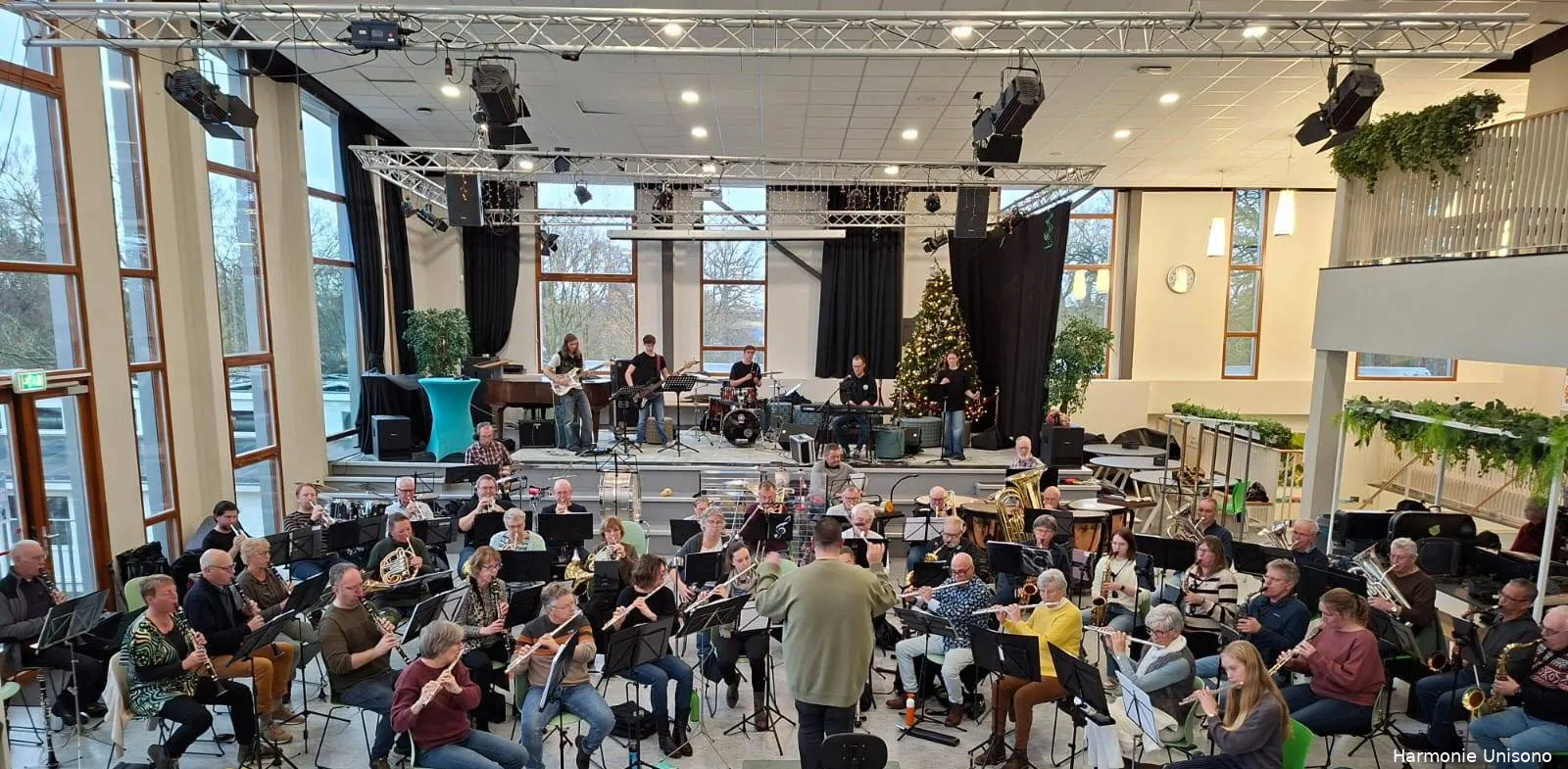 Concert Koninklijke Rosendaalsche Kapel, Unisono en muziekleerlingen van Het Rhedens Rozendaal
