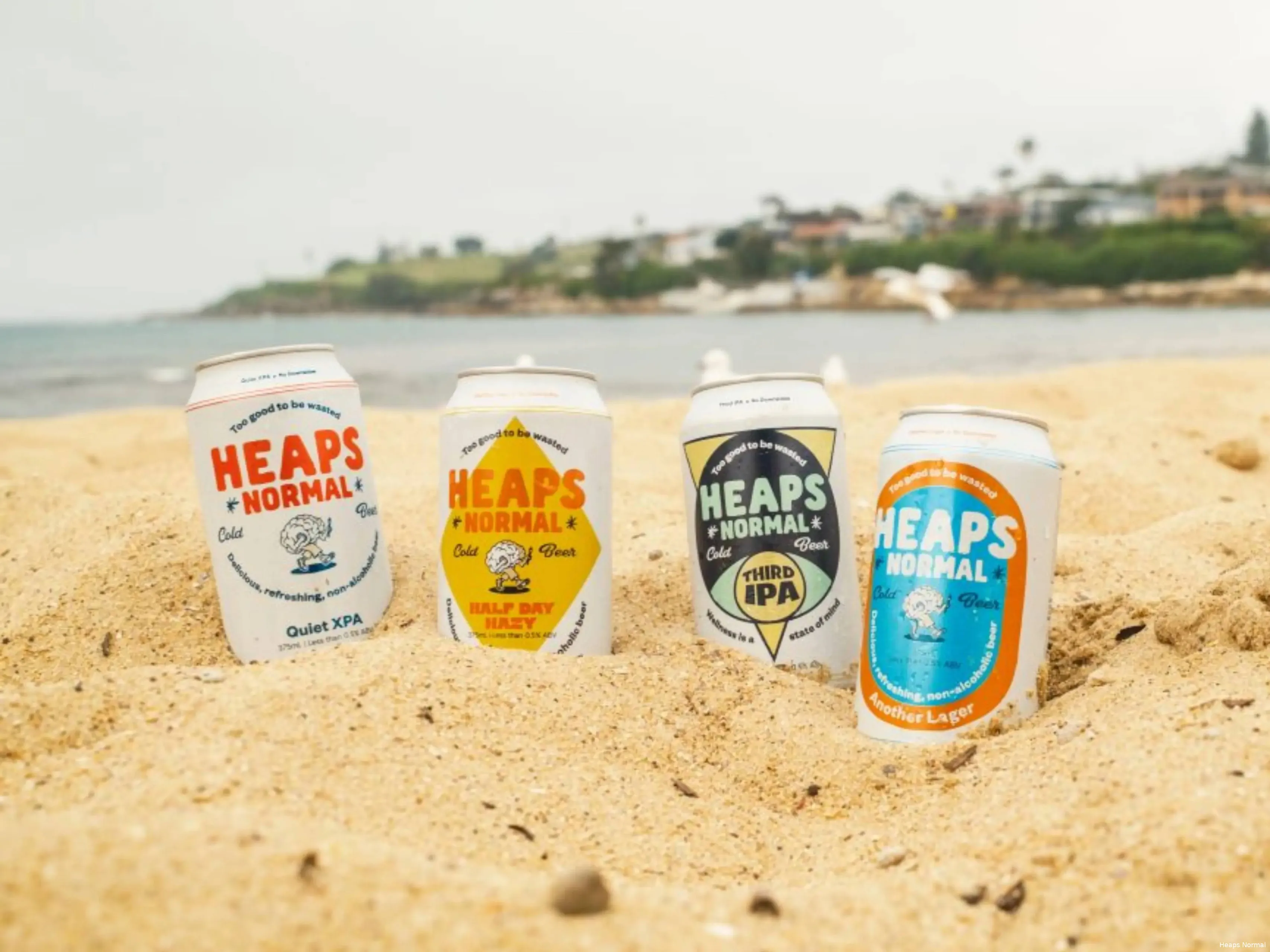 Heaps Normal alcoholvrije bierblikjes