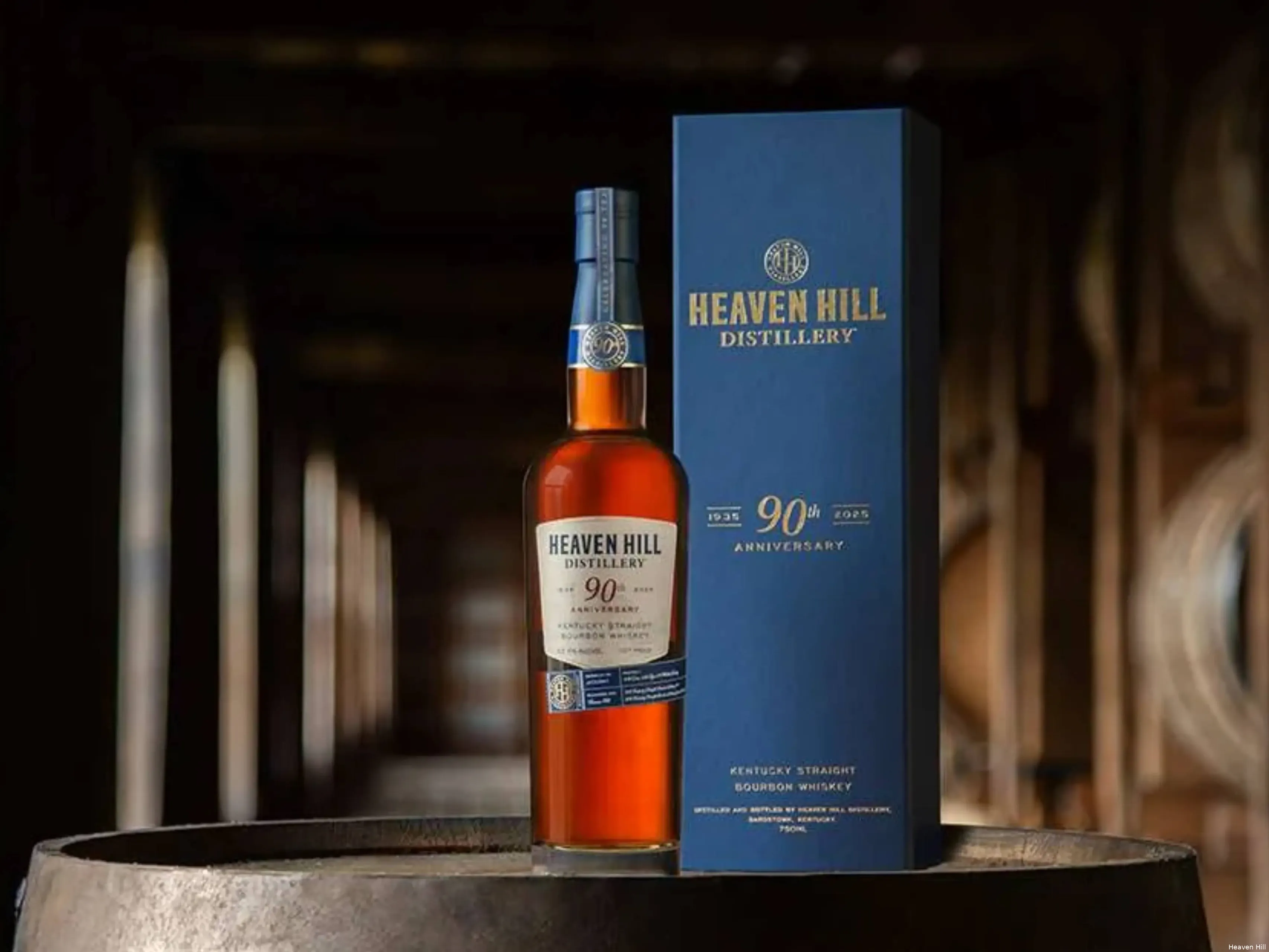 Heaven Hill 90th Anniversary bourbon