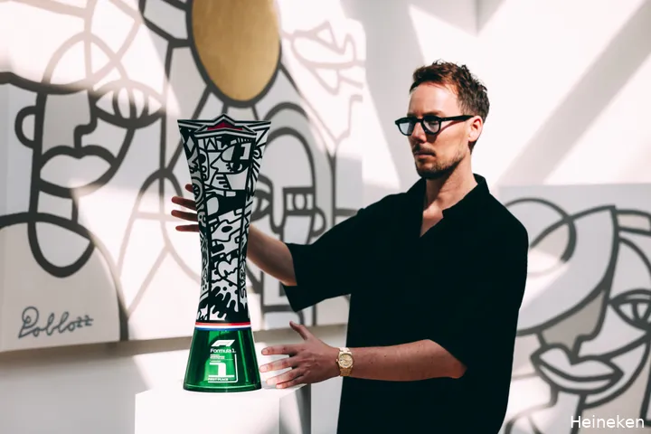 De trofee van de Grand Prix van Nederland