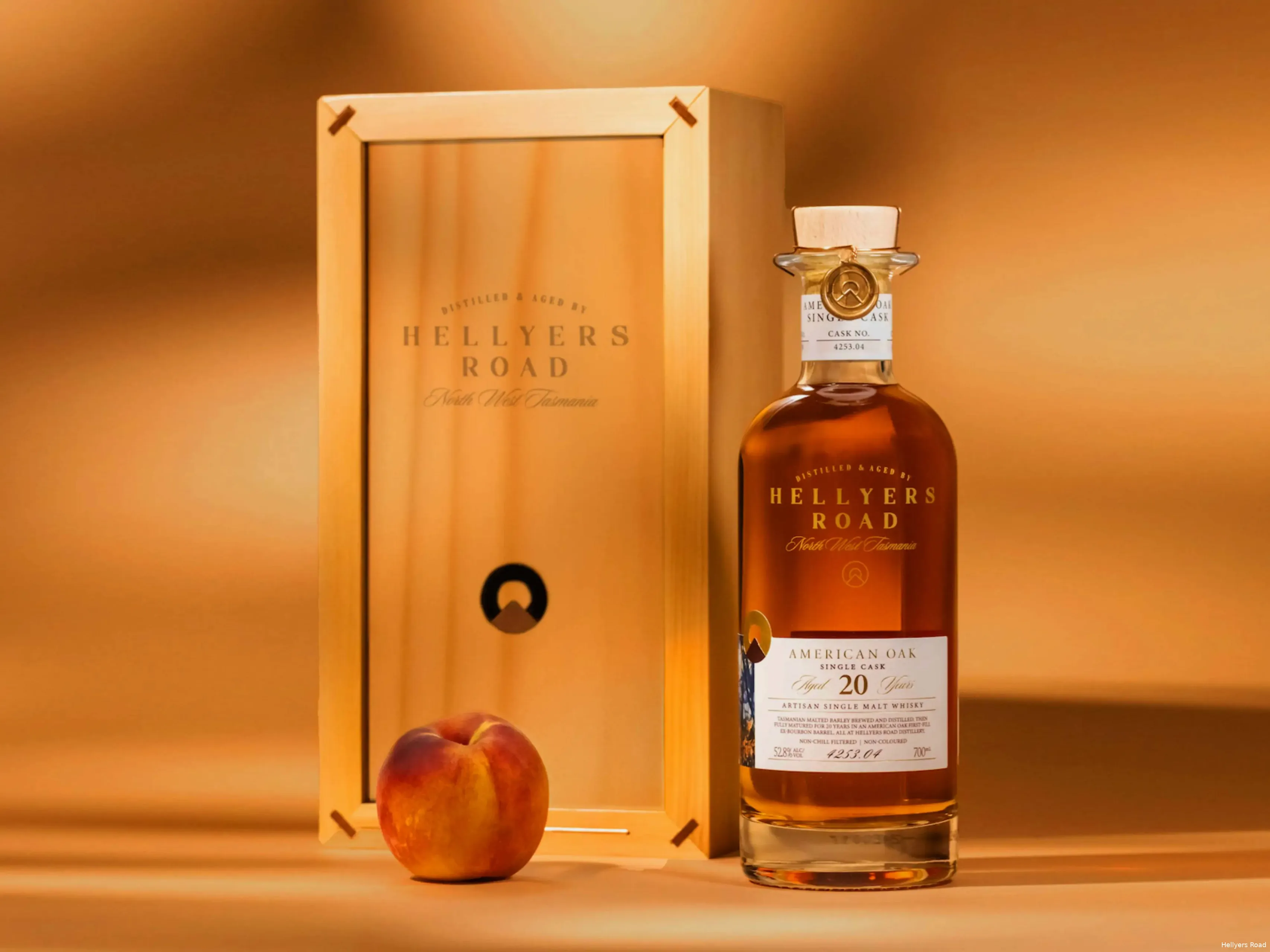 Hellyers Road 20 yo single cask whisky