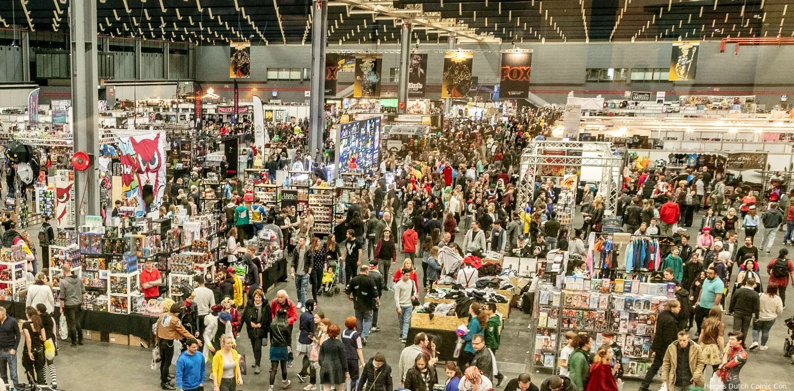 dutch comic con dealer hall