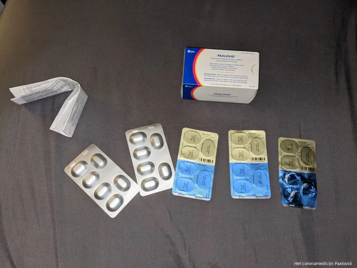 paxlovid antiviral 5 day pack