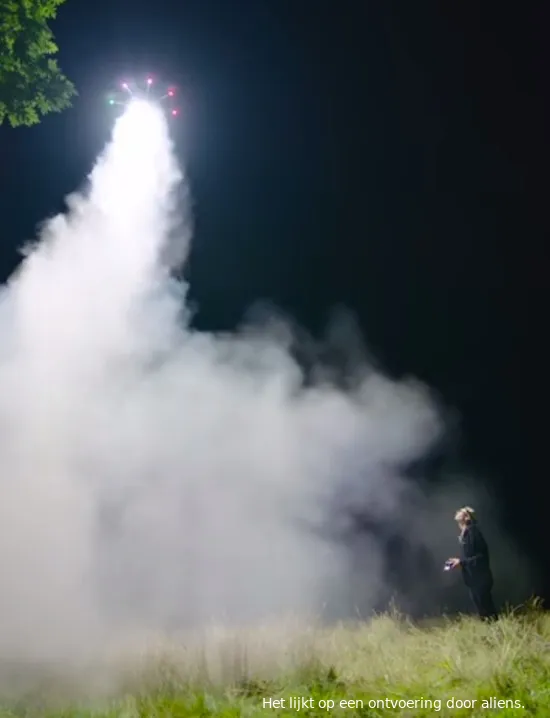 led lamp drone