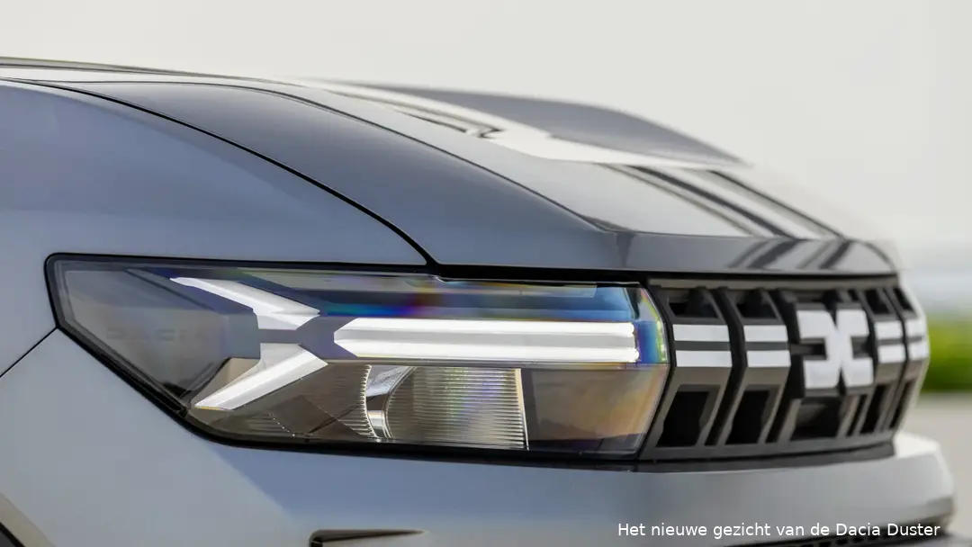 Het nieuwe gezicht van de Dacia Duster