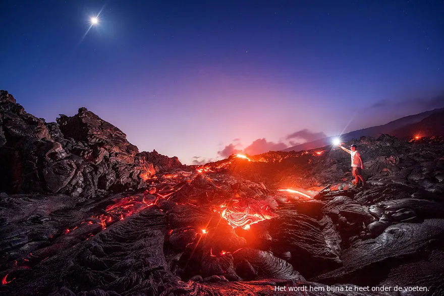 lava milky way meteor moon mike mezeul ii hawaii 1