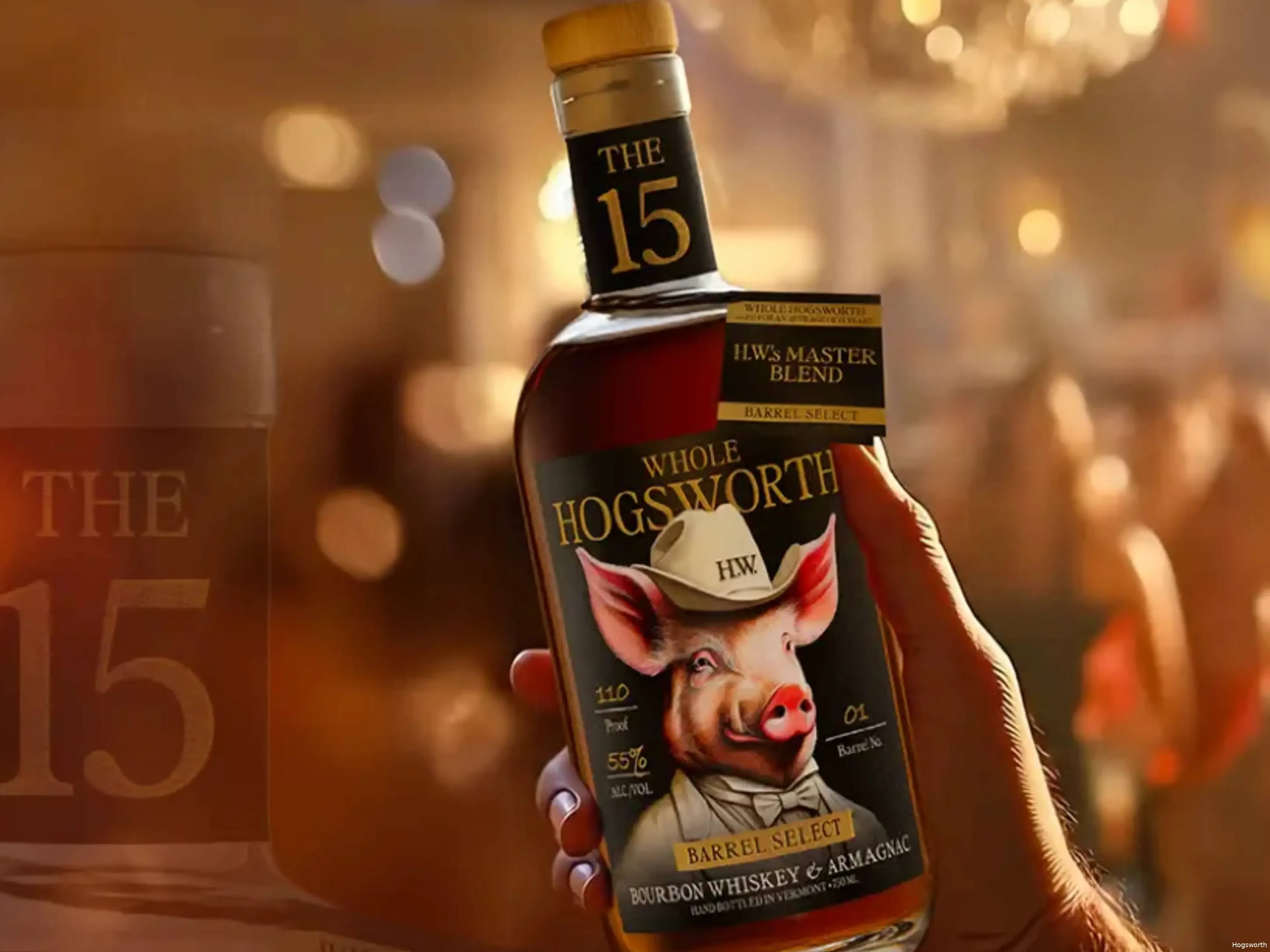 Hogsworth 15yo whiskey