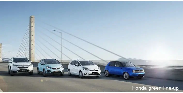 honda auto gamma elettrificata