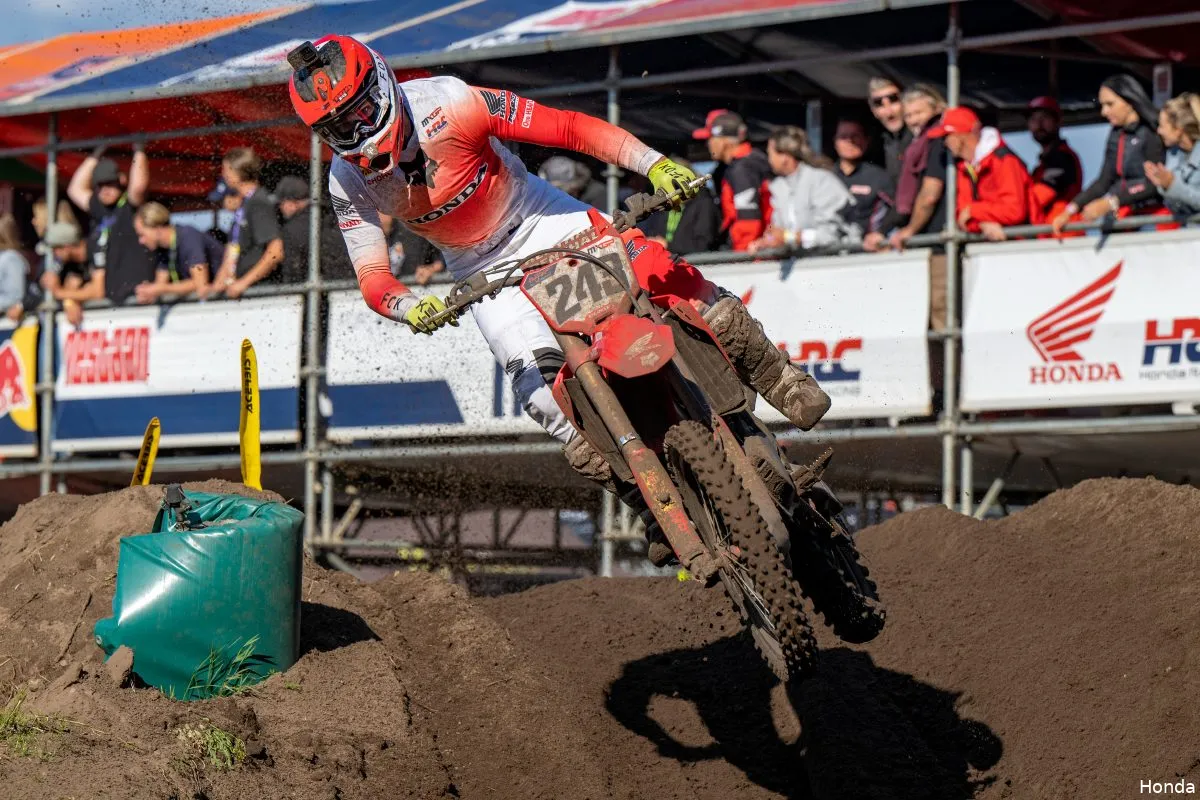 tim gajser arnhem motocross mxgp honda hrc 2025