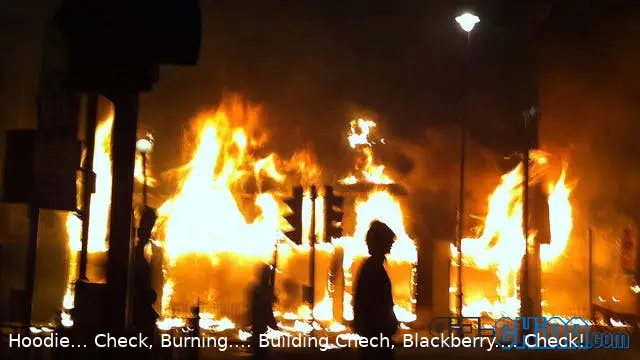 tottenham blackberry riot
