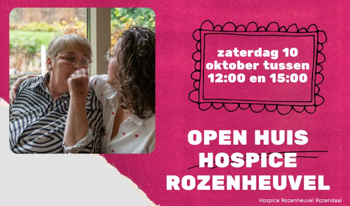 Open Huis Hospice Rozenheuvel: ‘Een hospice is meer dan afscheid’