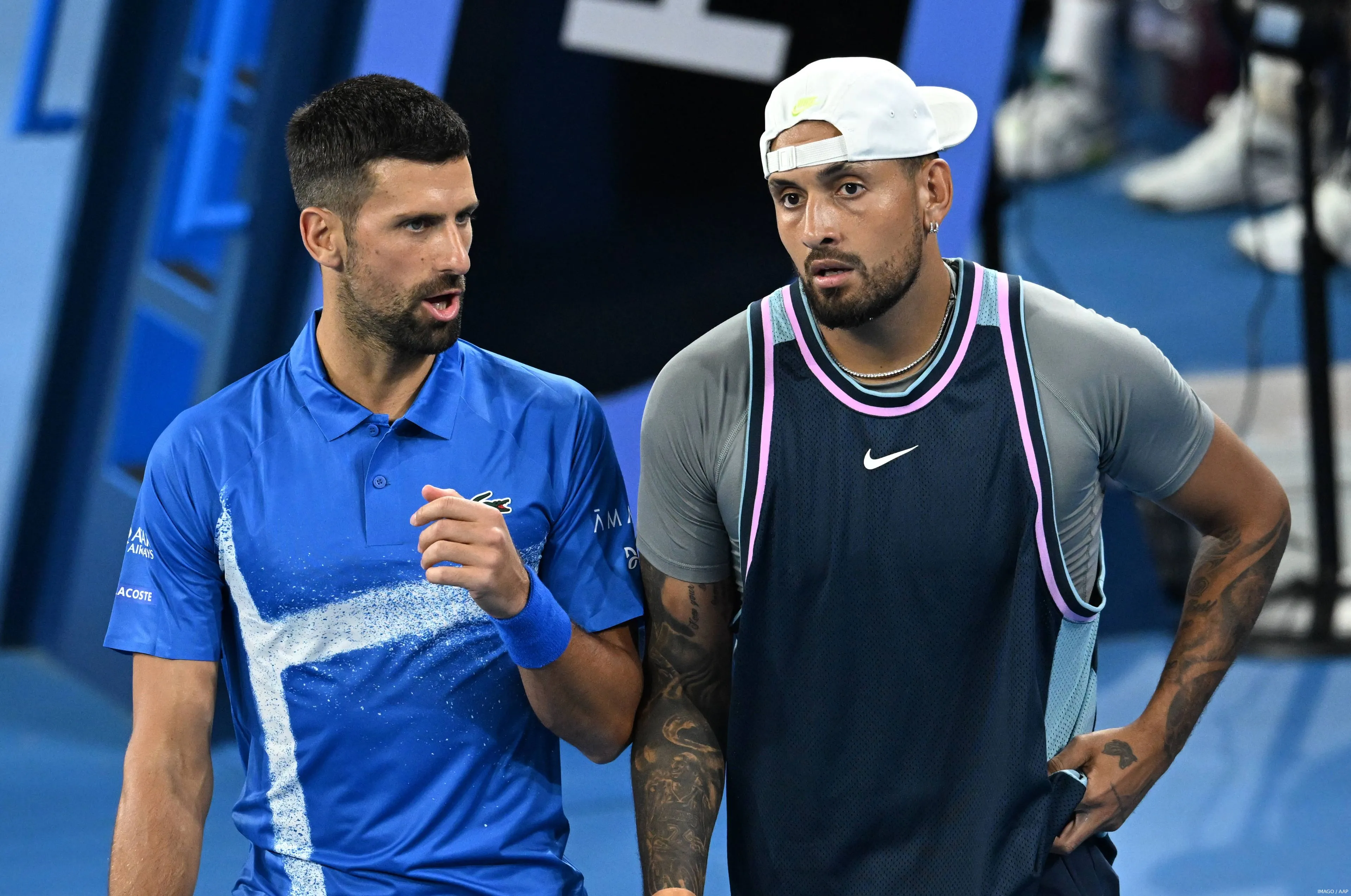 djokovickyrgios brisbane25 imagoaap