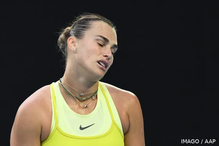 Aryna Sabalenka at the 2025 Australian Open