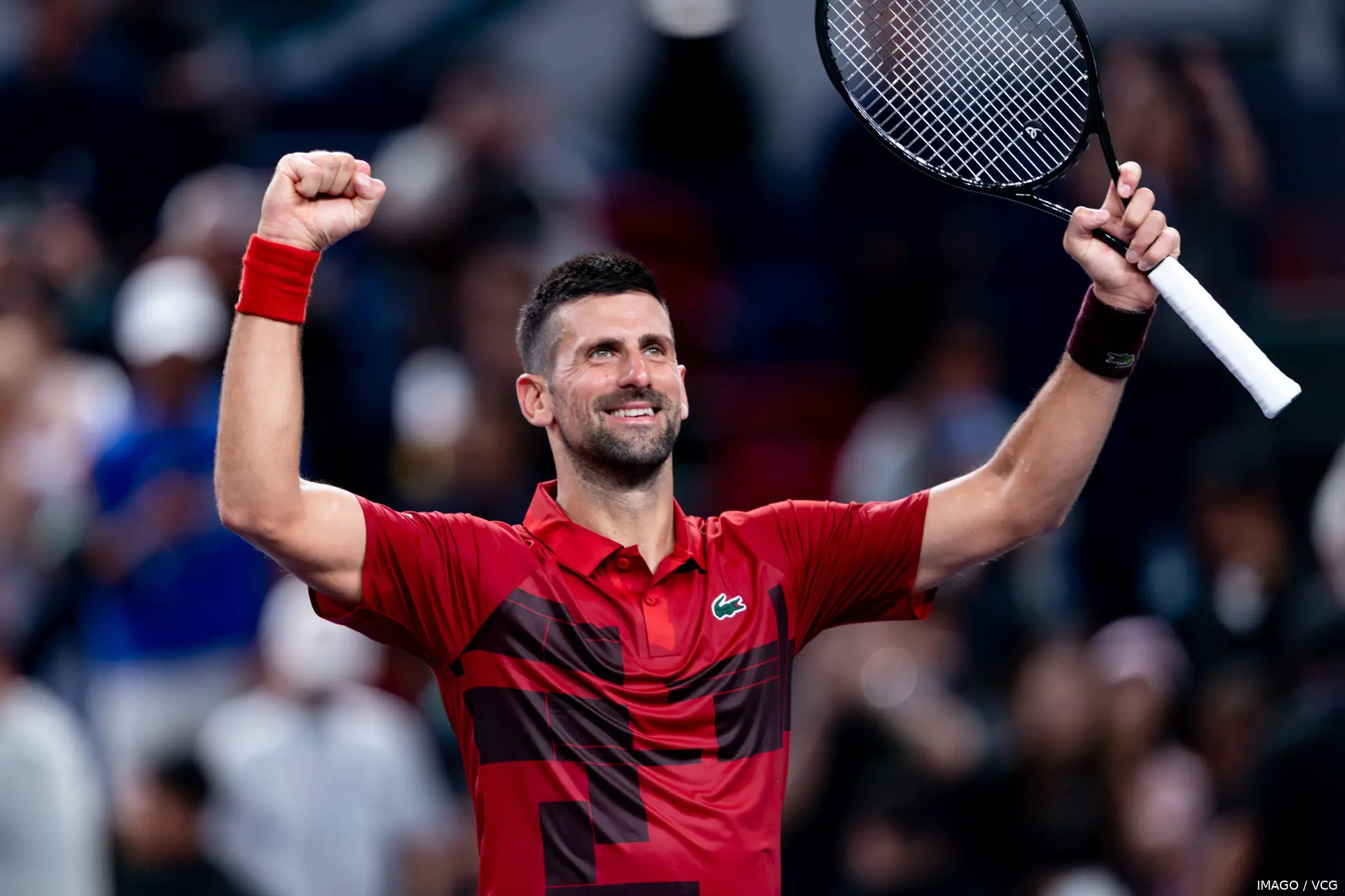 Novak Djokovic at the 2024 Shanghai Masters