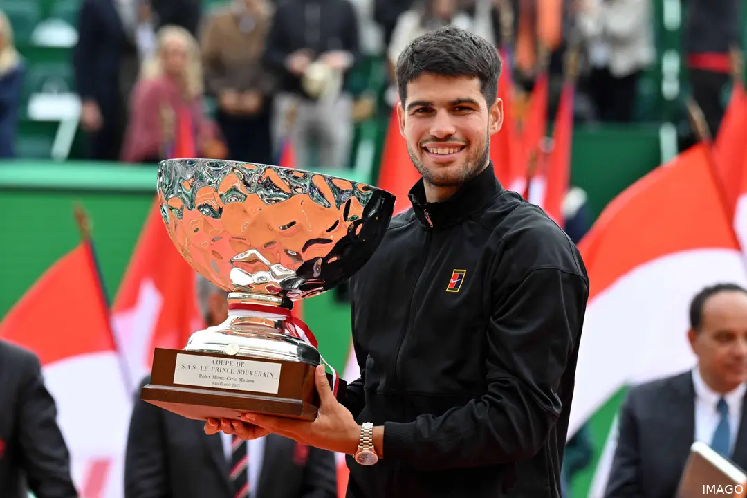 Alcaraz hold the Monte-Carlo Masters trophy