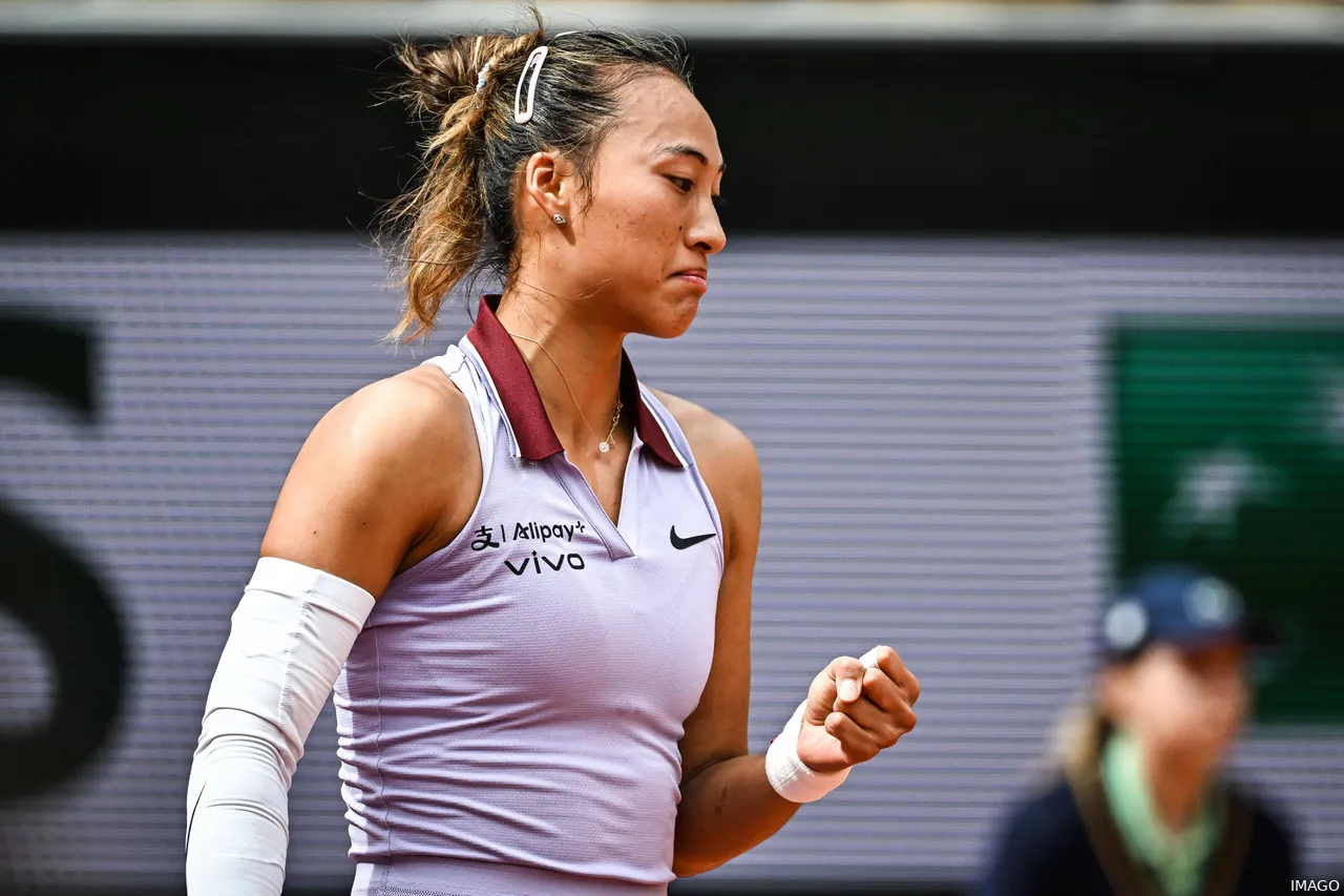 Zheng will take a place in Wimbledon as 4th seed.&nbsp;