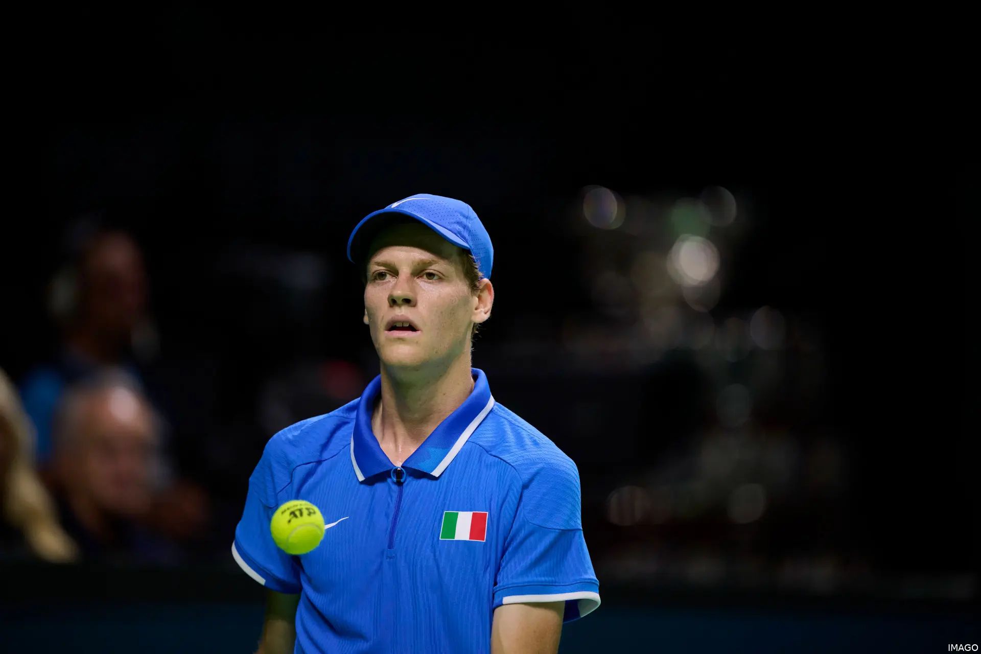 Jannik Sinner during 2024 Davis Cup