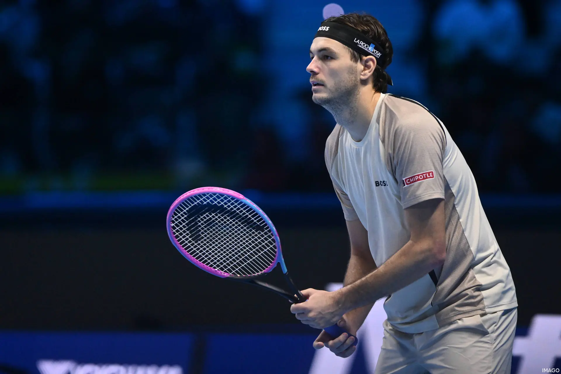 Taylor Fritz fully concentrating on the prize in the 2025 ATP Finals