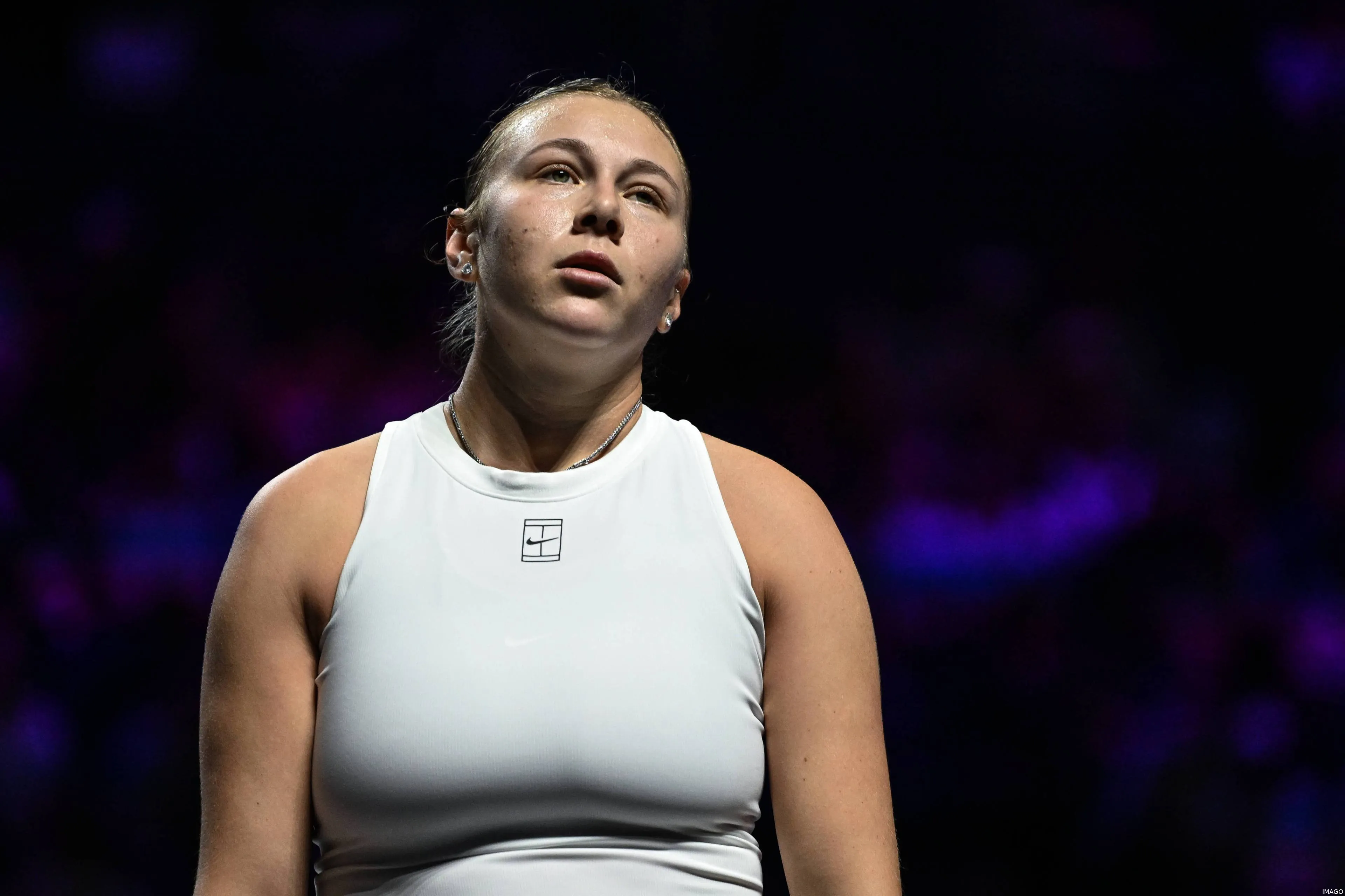 Amanda Anisimova on her WTA Finals debut.