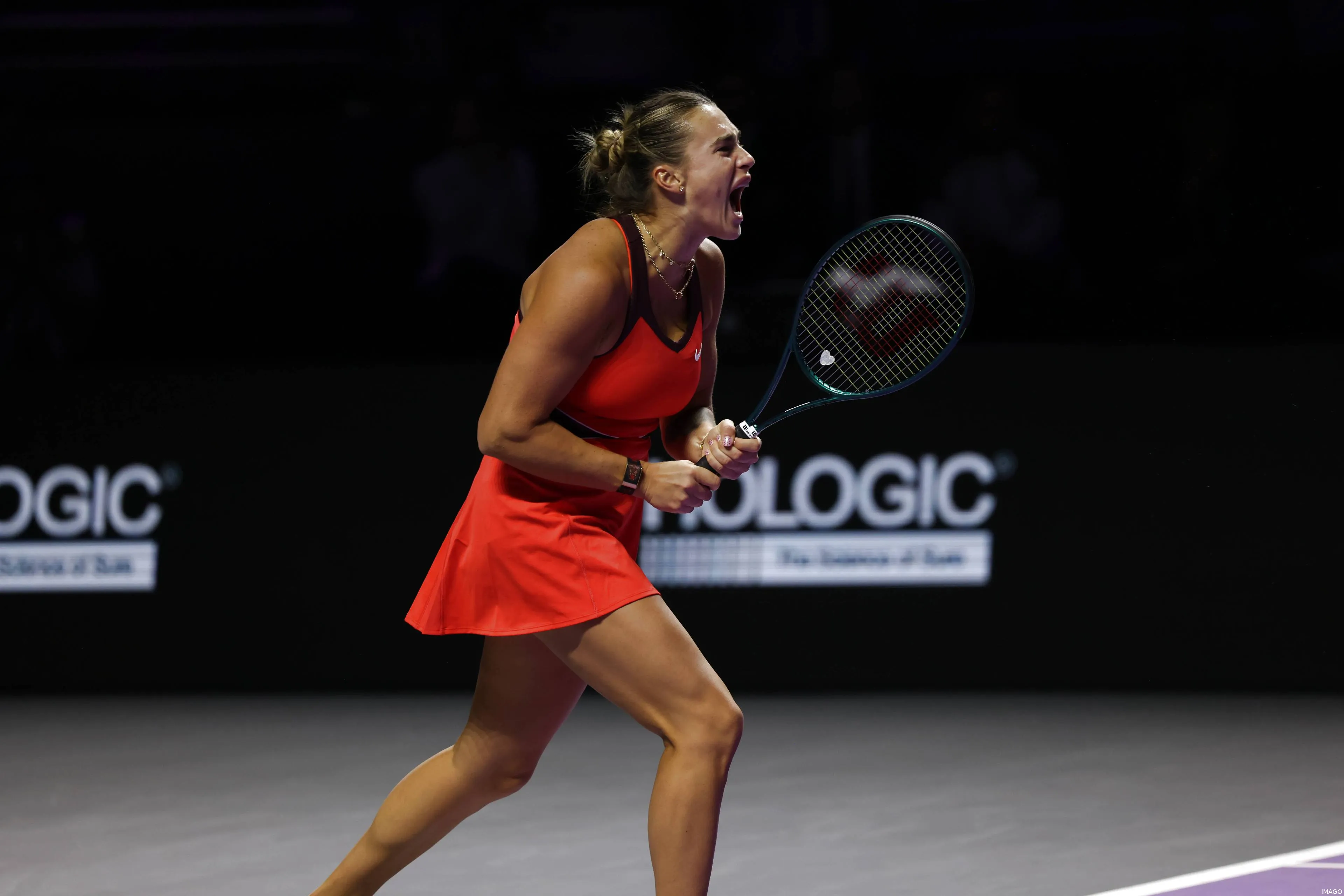 Sabalenka lost in the final of the WTA Finals against Elena Rybakina