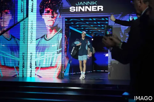 Jannik Sinner (pictured) has faced the wrath of Nick Kyrgios in the past two months.