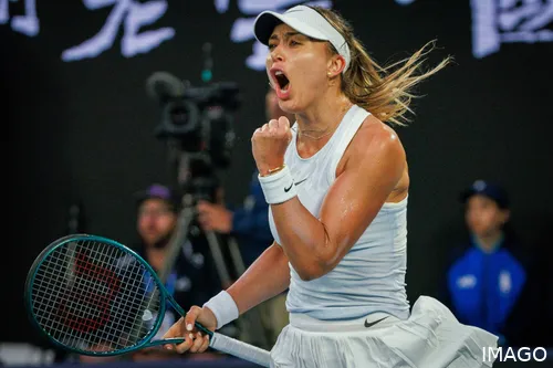 This time the tears are very much a show of how far Badosa has come over how far she has fallen.