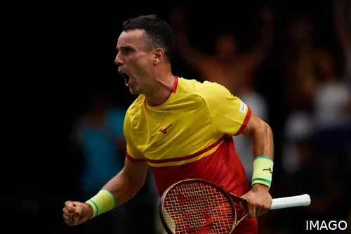 Spanish spoiler Roberto Bautista Agut.